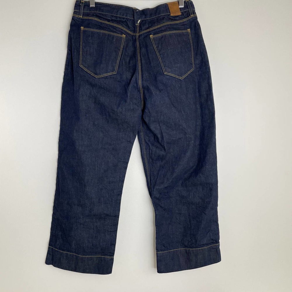 Raleigh Denim Indigo Women's Straight Leg Jeans - Picture 3 of 12